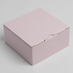Коробка «Розовая», 15х15х7 см