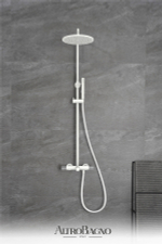 Душевая система с термостатом AltroBagno Intento 030424 MW