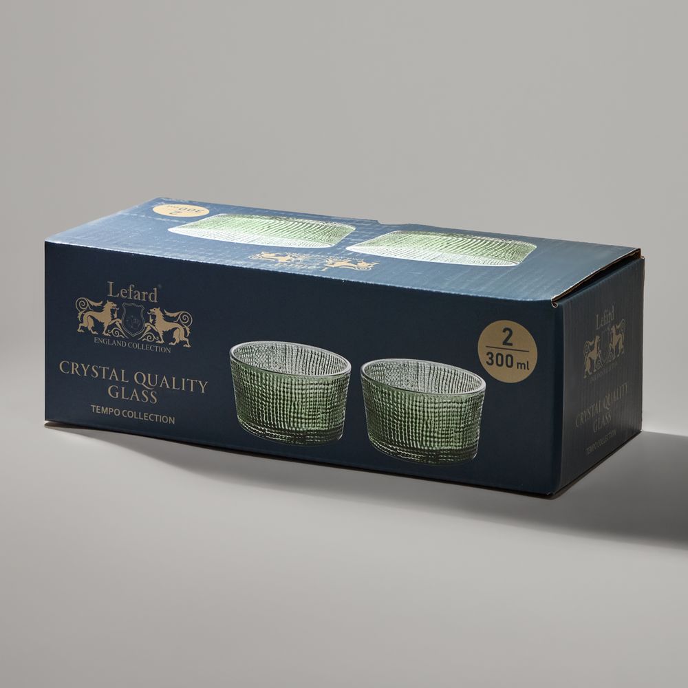 НАБОР САЛАТНИКОВ "TEMPO" GREEN 2 ШТ. 10,6Х10,5Х5,8 СМ