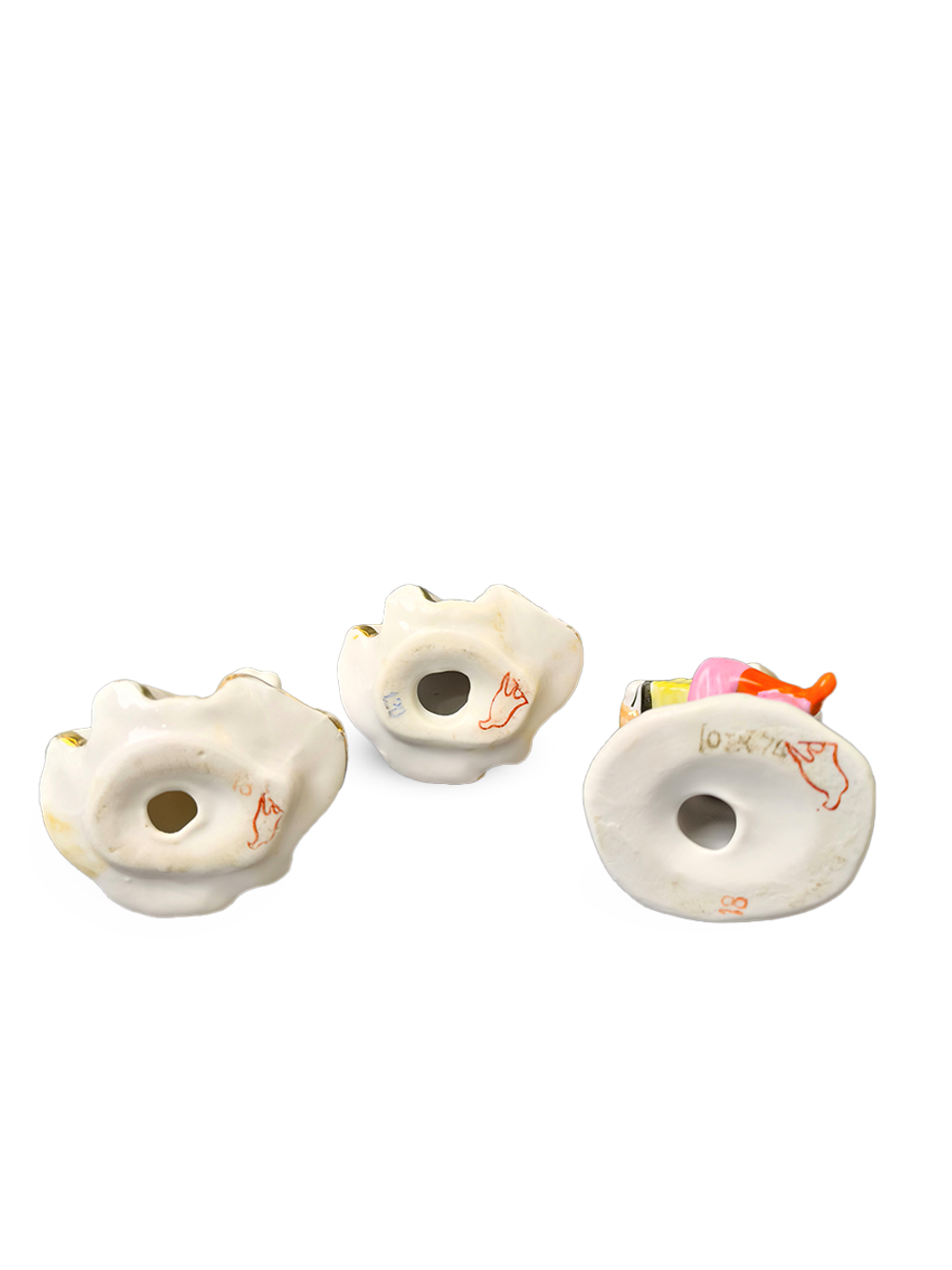 Фарфоровые статуэтки "Русский перепляс" (Дулёво)