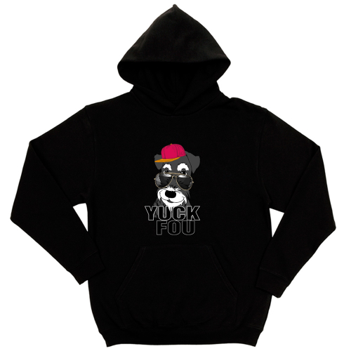 Толстовка "Шнауцер - YUCK FOU"