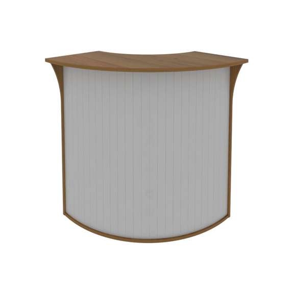 Riva Стойка угловая (радиусный элемент-ролета) А.РС-5.5 ролета Орех Гварнери 950*950*1150