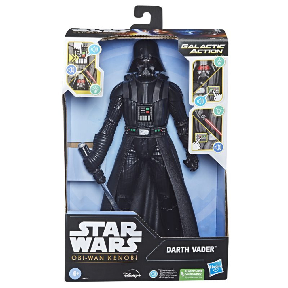 Hasbro Star Wars Galactic Action - Электронная фигурка 30 см Дарт Вейдер F5955