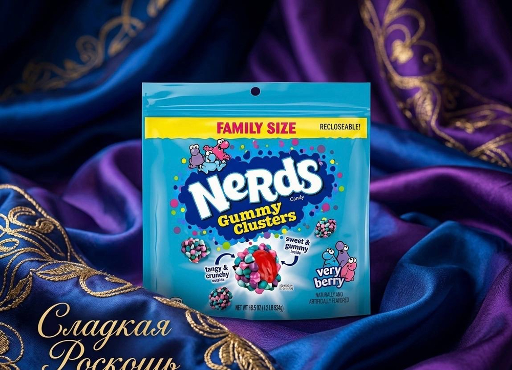 Nerds ягодный мармеладный микс. США 524 г