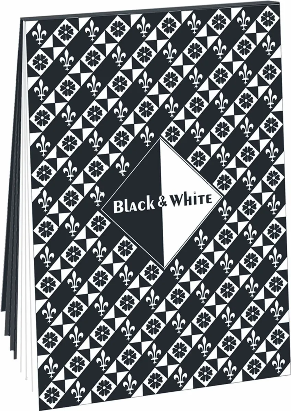 Планшет для эскизов и зарисовок "Черный и белый" А4