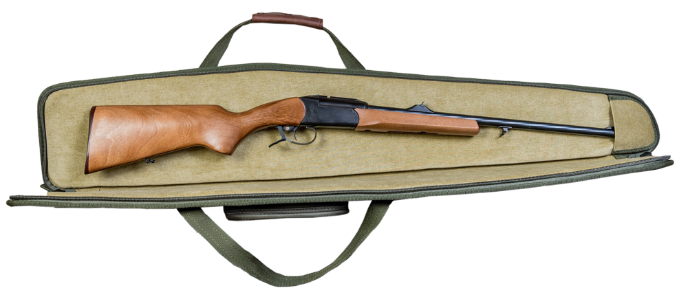 Кейс охотничий 130 с оптикой HOLSTER CLUB, из кожа, цифра, Хольстер