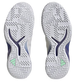 Женские теннисные кроссовки Adidas Adizero Cybersonic W - cloud white/blue fusion/pulse mint