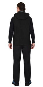 Жилет СИРИУС-ТЕХНО чёрный (флис дублированный)