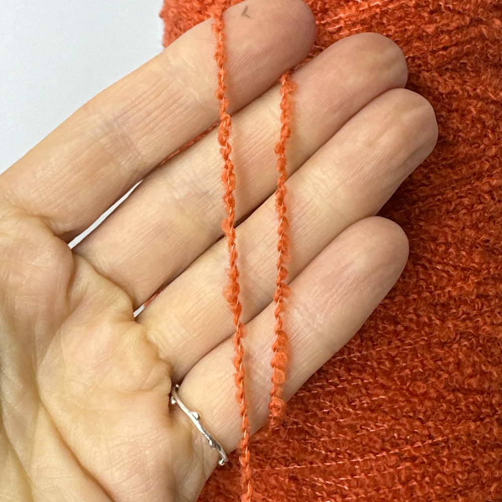 14488 - VIMAR; 51% кашемир, 34% меринос, 15% шёлк; 450м/100гр; col. 5603 Rosso vintage, цвет: оранжевый, апельсин; S503