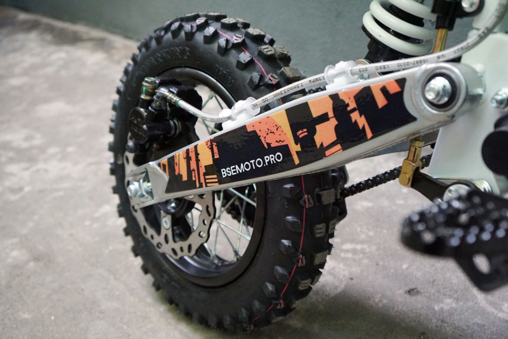Питбайк BSE EVO 110e Samurai SA 12/10 (Полуавтоматическая КПП)
