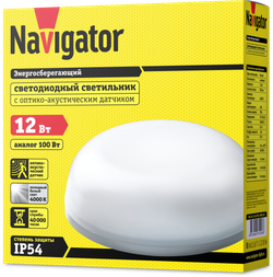 Светильник Navigator 71 926 NBL-R2-12-4K-IP54-SNRV-LED
