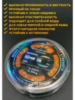 Флюрокарбоновая леска для поводков Сокуда FC 0.25 мм