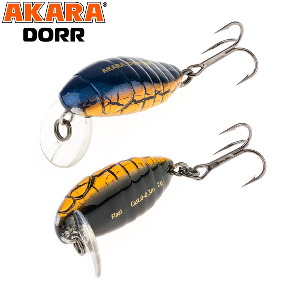 Воблер Akara Dorr 30F 2,0 гр. (1/14 oz 1,2 in) A123