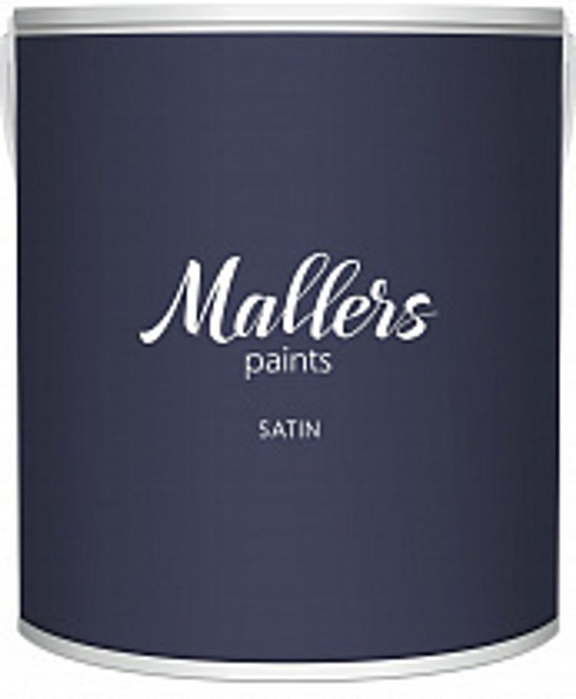 Mallers Satin краска интерьерная с выраженным отливом сатина 0,9л