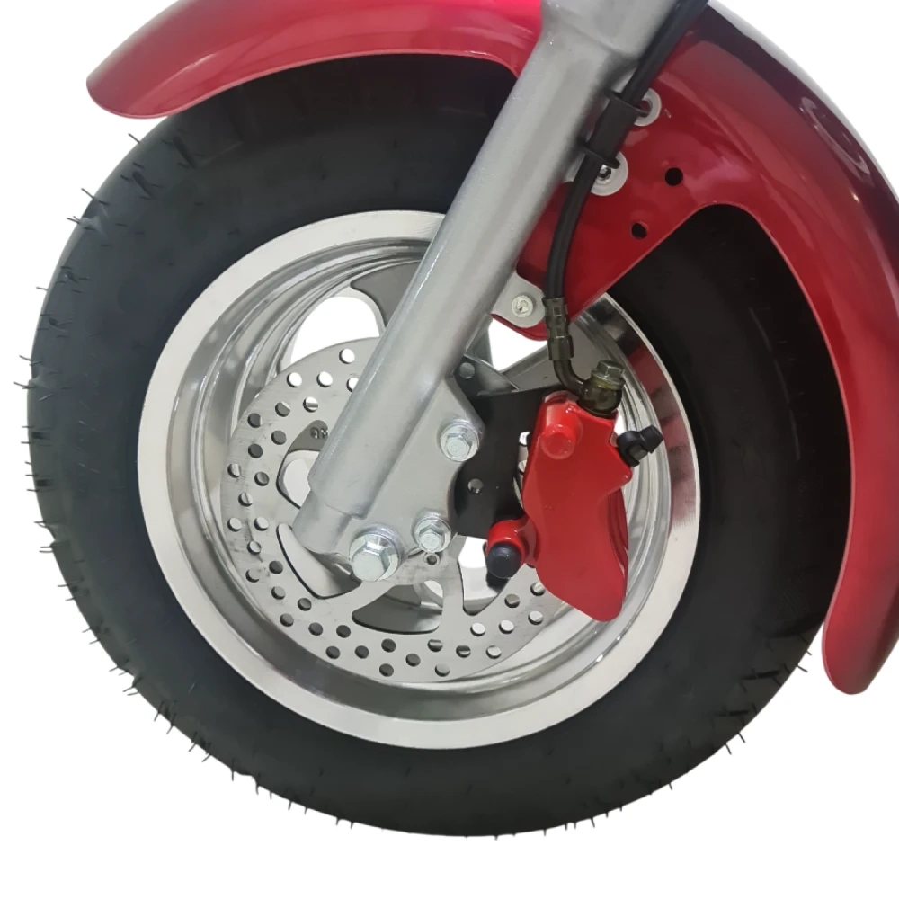 Электроскутер Citycoco GT E30 красный