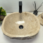 Раковина из мрамора Erozy Cream EM-62684 (46*38*16) 124