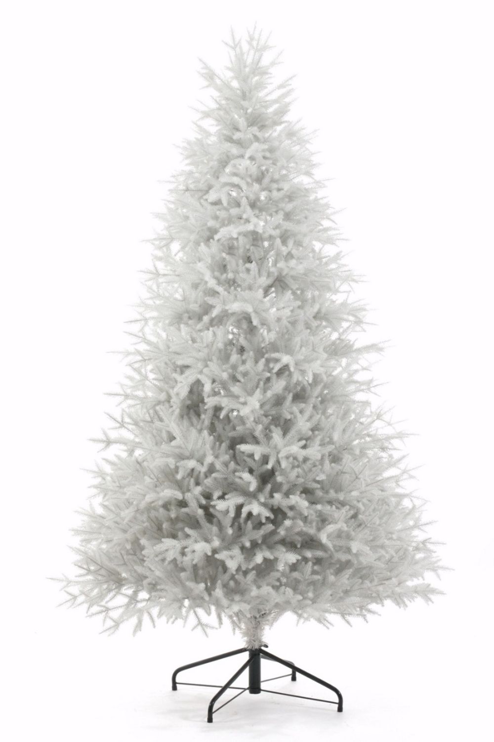 Искусственная ель «Изумрудная Белая» (Литая хвоя) 185 см / 1,85 м