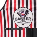 Фартук парикмахерский «BARBER», цвет как на фото, 80*68см (иск. кожа)