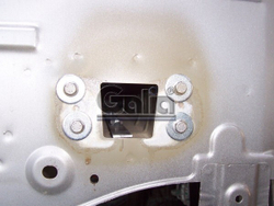 Фаркоп оцинкованный Galia N053A для Nissan Juke 2011- 2WD(паспорт и сертификат в комплекте)(без электрики)