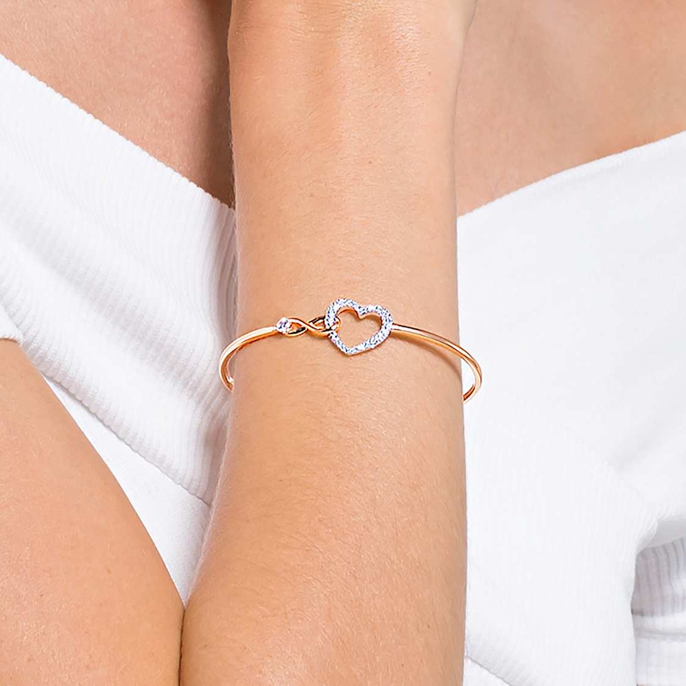 SWA INFINITY:BANGLE H&I CRY/CZWH/MIX M Bracelet 5518869