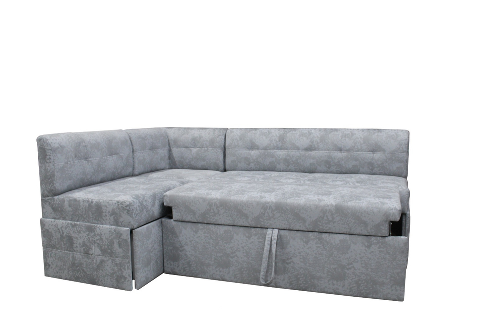 🛋 Угловой кухонный диван «Милан» раскладной с ящиками (механизм «Дельфин»)