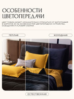 Комплект постельного белья на резинке с одеялом Вельвет Премиум «Солнечное утро»