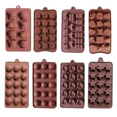 Силиконовые маты и формы для шоколада и леденцов