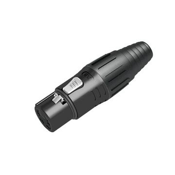 Seetronic SCSF4-B Кабельный разъём XLR "мама", 4-контактный