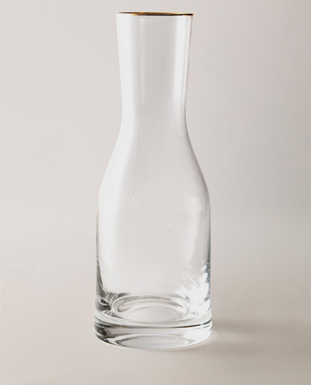 Zara Home кувшин из стекла, цвет золотой, 26 см