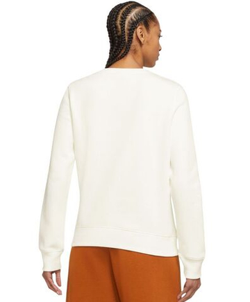 Женская Кофта теннисная Nike Sportwear Phoenix Fleece - sail/black