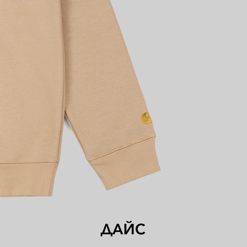 Толстовка мужская Carhartt WIP Chase Sweatshirt - купить в магазине Dice с бесплатной доставкой по России