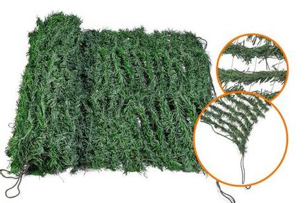 Маскировочная сеть Папоротник ХВОЯ зеленый