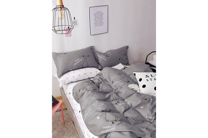 Постельное белье GoodNight Сатин Делюкс 70 с компаньоном 1,5 сп. (с нав. 50х70)