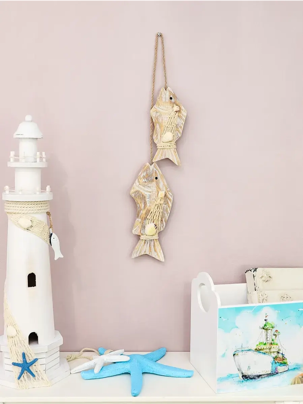 Декор для дома на стену "Рыбы"