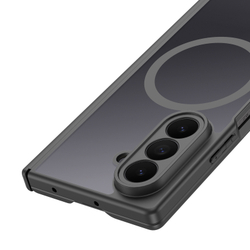 Усиленный чехол черного цвета с MagSafe для Samsung Galaxy Z Fold 8 Ultra, серия Expn Series Magnetic от Dux Ducis