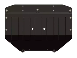 Защита картера Sheriff для Audi A4 II (B6) 2000-2006 арт.02.0226