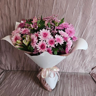 Букет "розовое золото"