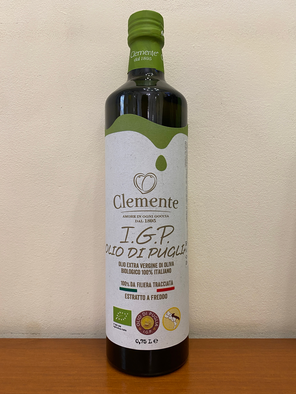 Оливковое масло Clemente I. G. P. Puglia Premium Extra Virgin 0,75 л, Италия