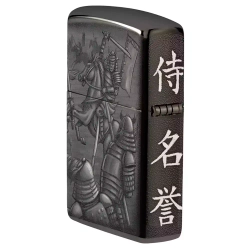 Зажигалка Zippo 49292 Knight Fight Design, High Polish Black