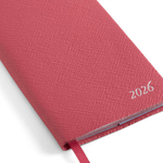 Smythson Ежедневник 2026 Panama Weekly Diary with Pocket, Navy