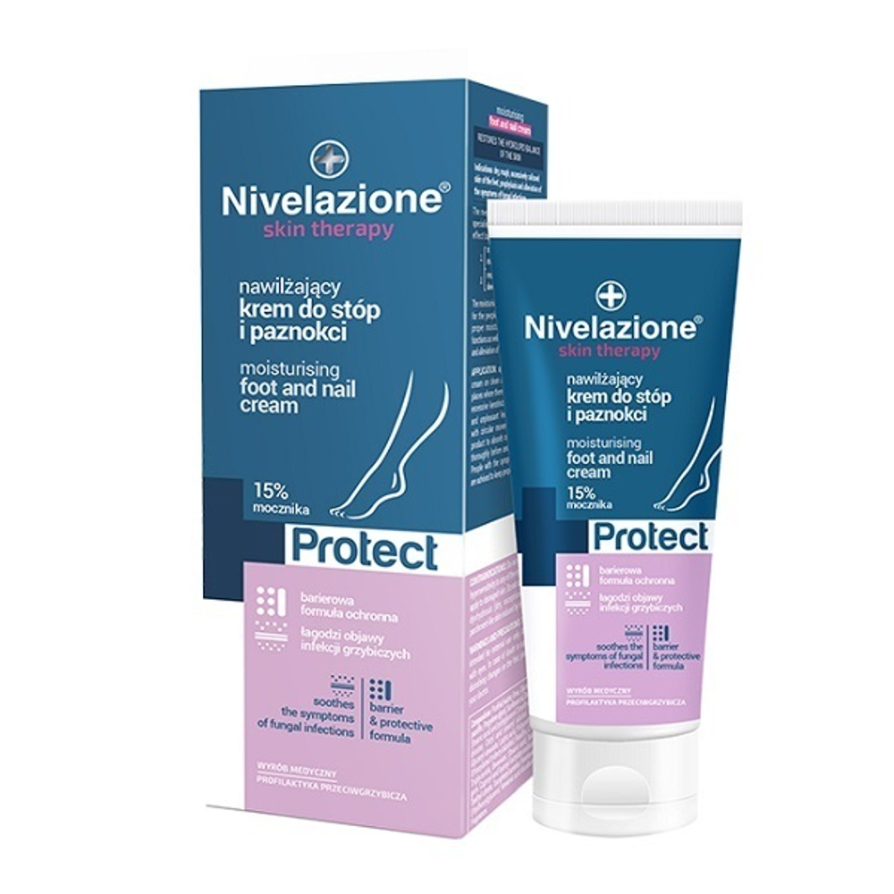 Увлажняющий крем для стоп и ногтей Farmona Nivelazione Skin Protect 50мл