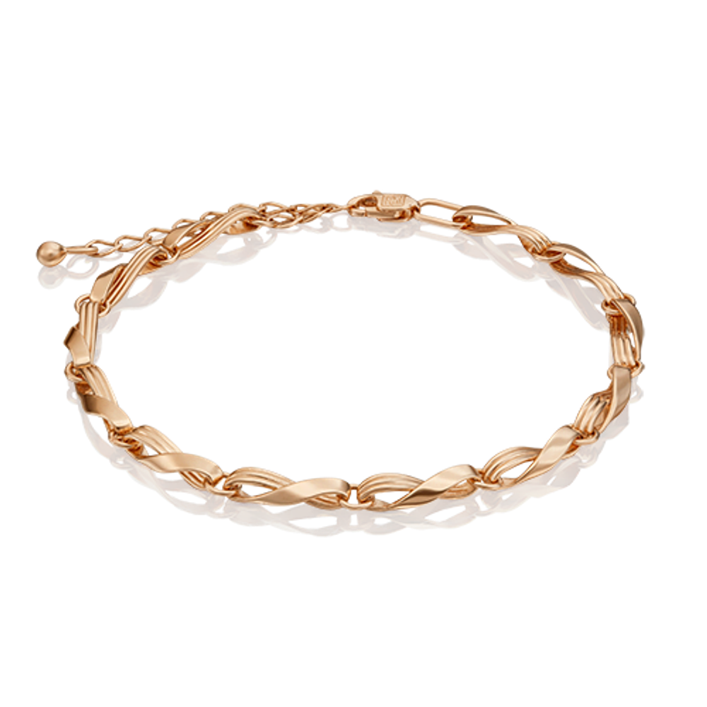 Браслет из красного золота