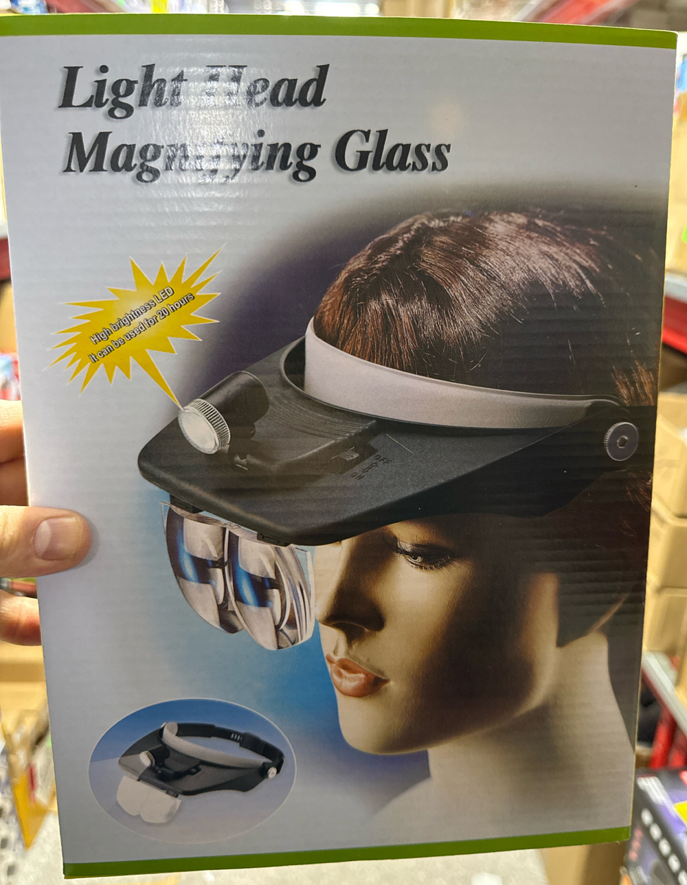 лупа налоб 81001-D