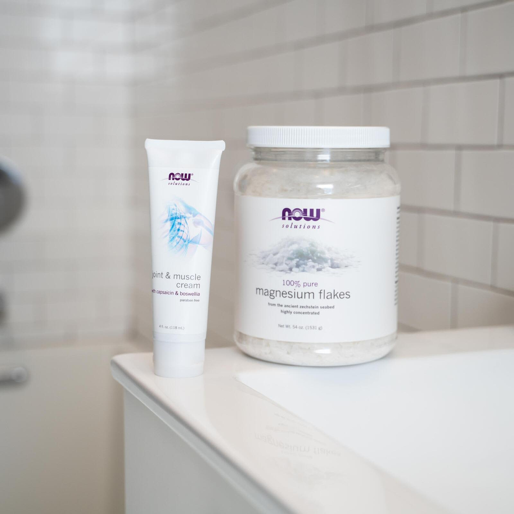 NOW Foods, Solutions, крем для суставов и мышц, 118 мл (4 жидк. унци)