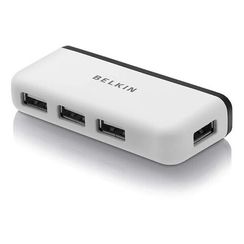 Разветвитель Belkin 4xUSB встроенный кабель USB папа (F4U021bt)