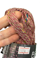 Пряжа от BERGER (Франция) Bigarelle 55% хлопок 36% лен 9% вискоза 1 мот-100г -390м цена за 1 моток цв 29713