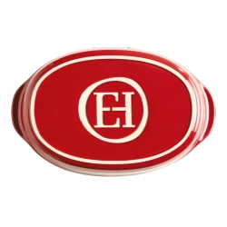 Блюдо для запекания овальное Emile Henry Burgundy, 27 х 17.5 см
