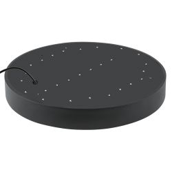 Светильник LED ЭРА Geometria SPO-131-B-40K-045 Ring 45Вт 4000К 4000Лм IP40 600*80 черный подвесной драйвер внутри | Декоративные светильники Geometria