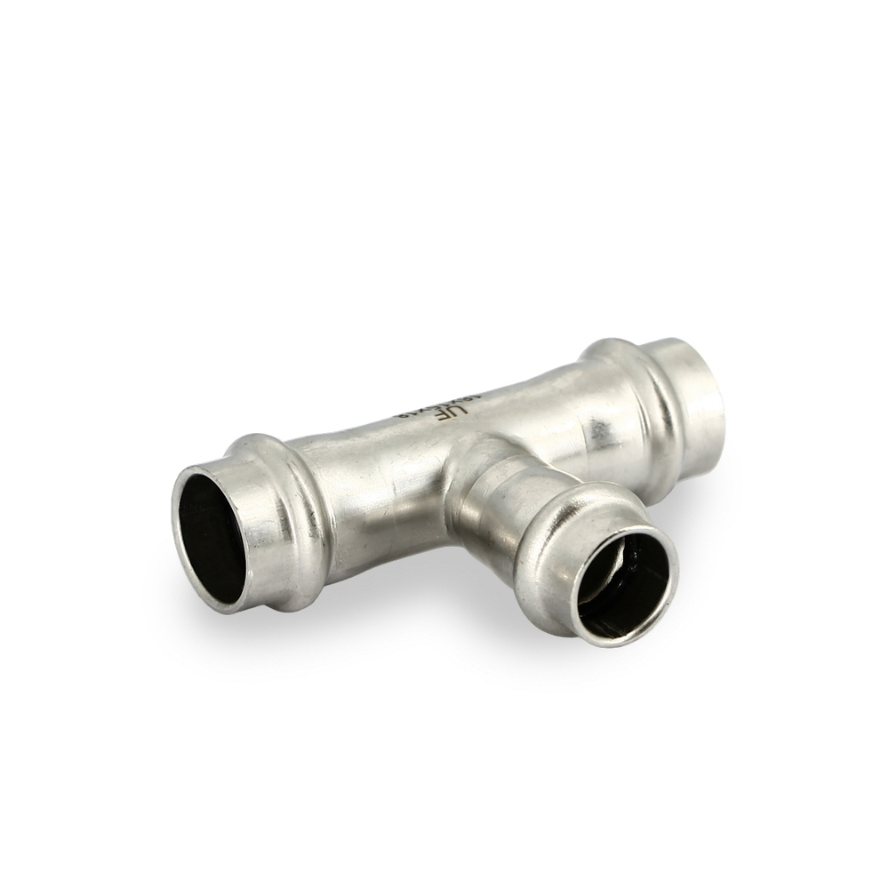 Тройник пресс 18 х 15 х 18, нержавеющая сталь