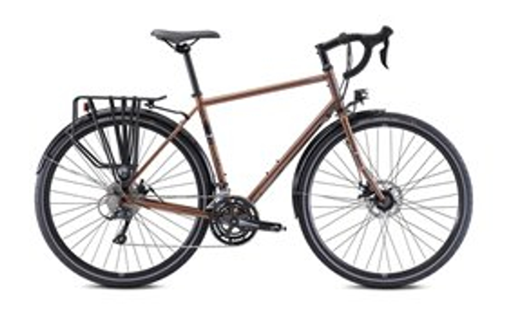 Велосипед Fuji 2024 TOURING мод. TOURING DISC LTD Cr-Mo Reynolds 520 р. 61 цвет бронзовый